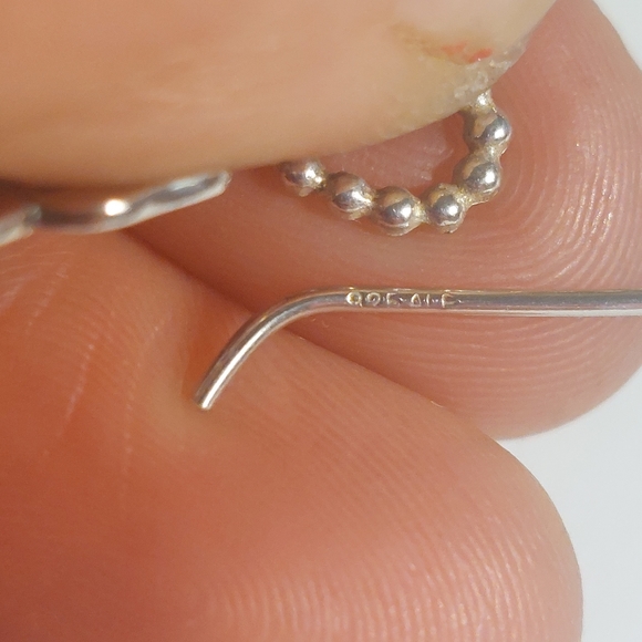 RETIRED Pandora Compose Sterling Silver Interchangeable Earings Bundle - Picture 6 of 6